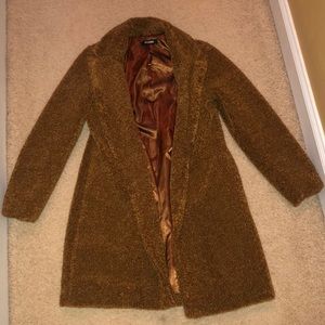 Brown Teddy Coat